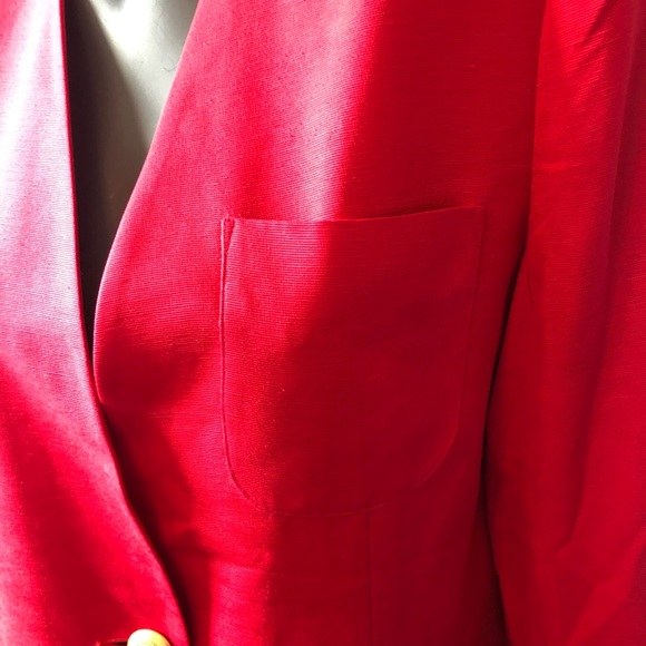 VINTAGE SILK 2piece SUIT - Picture 10 of 15